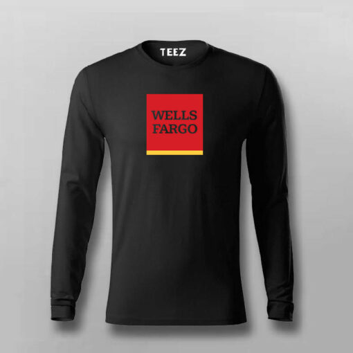 Wells Fargo Financial Services Company T-shirt For Men