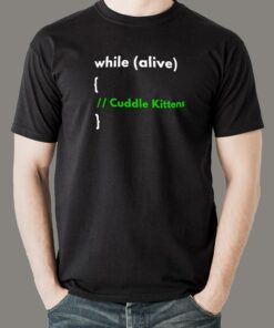 While Alive Cuddle Kittens Tee While Alive Cuddle Kittens Tee