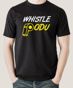 #WhistlePodu Men’s CSK  T-shirt #WhistlePodu Men’s CSK  T-shirt