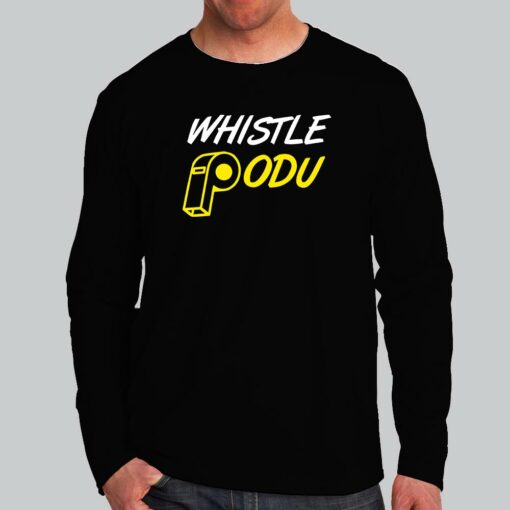 #WhistlePodu Men’s CSK  T-shirt