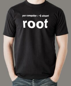 Whoami Root Ultimate Geek T-Shirt – Command Respect Whoami Root Ultimate Geek T-Shirt – Command Respect