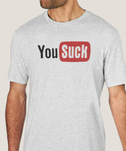 YouTube  YouSuck Parody Men’s T-shirt
