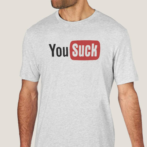 YouTube  YouSuck Parody Men’s T-shirt