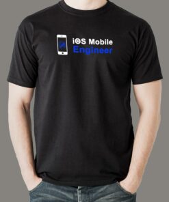iOS Mobile Engineer T-Shirt – Innovate in Apple Tech iOS Mobile Engineer T-Shirt – Innovate in Apple Tech