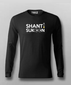 shanti Sukoon T-shirt For Men shanti Sukoon T-shirt For Men