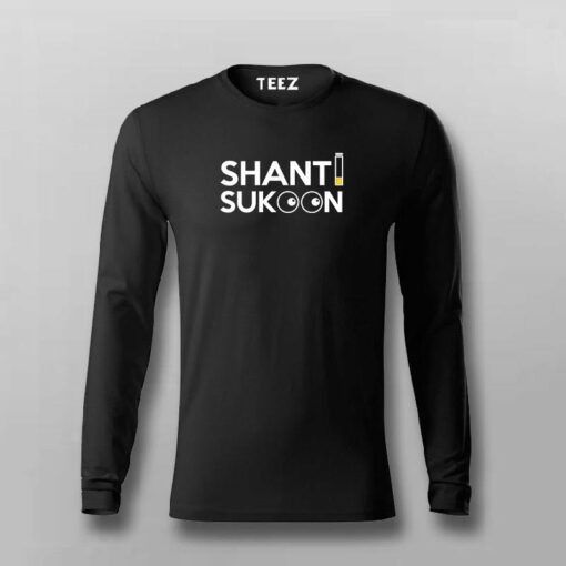 shanti Sukoon T-shirt For Men