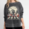 Acid Washed Nightmare Before Christmas Quality Sweatshirt
