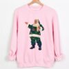 Adult Luxe Santa Sweatshirt Gildan or Bella Sweatshirt