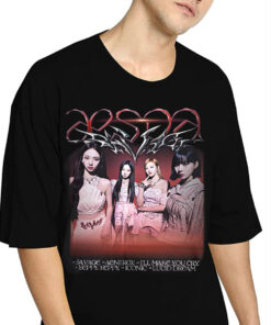 Aespa Oversized Drop T-Shirt Aespa Oversized Drop T-Shirt