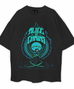 Alice In Chains Oversized T-Shirt Alice In Chains Oversized T-Shirt