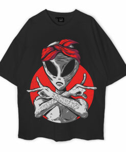 Alien Cool Oversized T-Shirt Alien Cool Oversized T-Shirt
