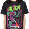 Alien Oversized Drop T-Shirt