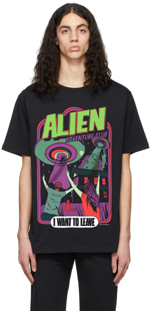 Alien Oversized Drop T-Shirt