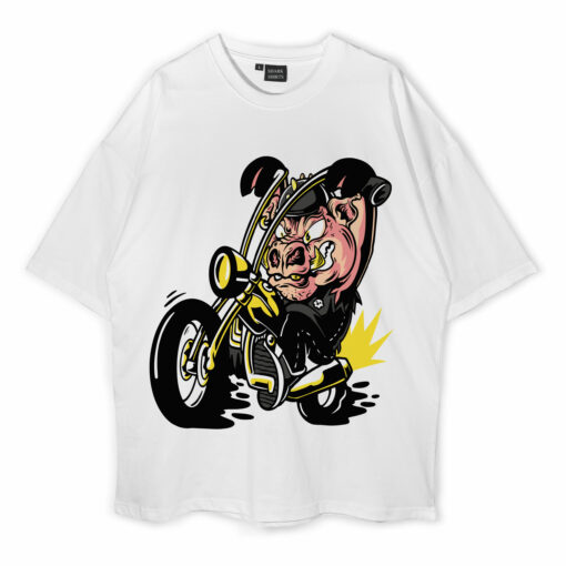 American Road Hog Cycles Oversized T-Shirt