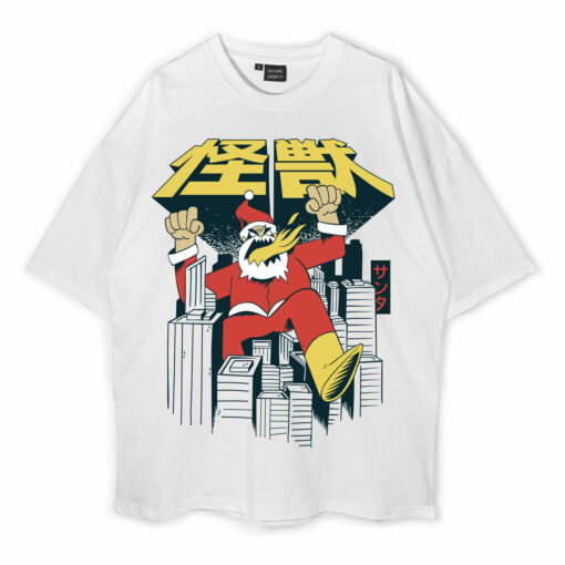 Angry Santa Oversized T-Shirt