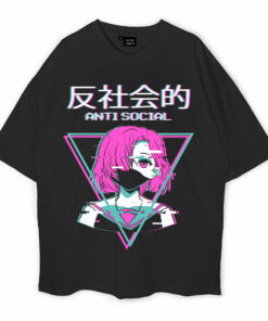 Antisocial Oversized T-Shirt