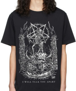 Apart You Tear Oversized Drop T-Shirt