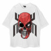 Badass Superhero Skull Oversized T-Shirt