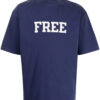 Balenciaga Navy Blue Oversized T-Shirt