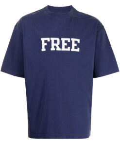 Balenciaga Navy Blue Oversized T-Shirt