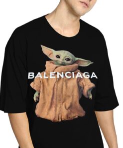 Balenciaga Yoda Oversize Drop Shoulder T-Shirt
