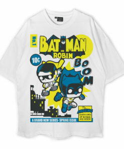 Batman &amp Robin Oversized T-Shirt