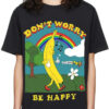 Be Happy Oversized Drop T-Shirt