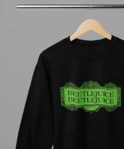 Beetlejuice Beetlejuice 2024 Logo Movie T-ShirtSweatshirt Beetlejuice Beetlejuice 2024 Logo Movie T-ShirtSweatshirt