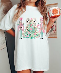 Bella Canvas or Comfort Colors Christmas Nutcracker Christmas Tree Tee