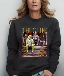 Bella Canvas or Comfort Colors Thug Life Christmas Popular Characters Sweatshirt