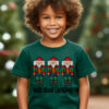 Bella  Green Sleigh Santa Nuts About Christmas Tee