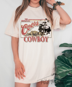 Bella or Comfort Colors Original Coors Cowboy Tee