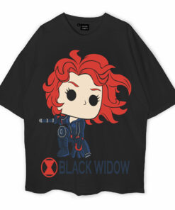 Black Widow Oversized T-Shirt