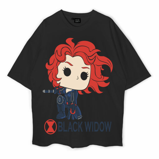 Black Widow Oversized T-Shirt