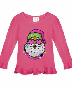 Blanks Boutique Ruffle Santa