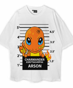 Charmander Oversized T-Shirt
