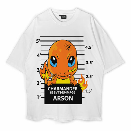 Charmander Oversized T-Shirt