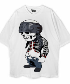 Cholo calavera Oversized T-Shirt