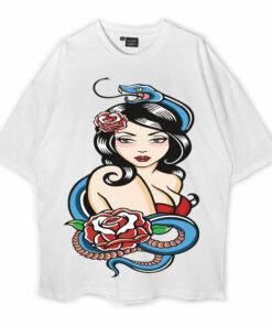 Claudia Hek Snake Eyes Oversized T-Shirt