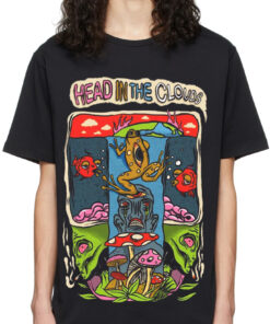 Clouds Oversized Drop T-Shirt