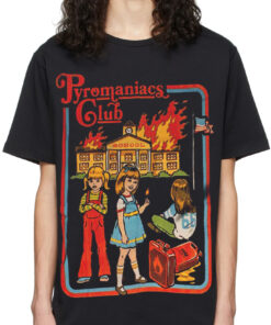 Club Pyromaniacs Oversized Drop T-Shirt