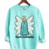 Comfort Colors Chalky Mint Glory To God In The Highest Sweatshirt