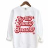 Comfort Colors Christmas Sweatshirt – Unisex Sweatshirt- Tis The Damn Season – Funny Christmas