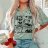 Comfort Colors Color Blast Christmas Characters Comics Shirt Unisex Funny Christmas Shirt