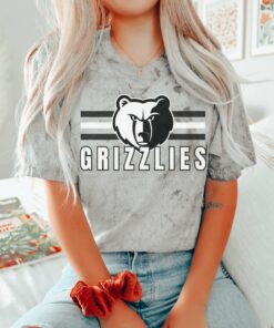 Comfort Colors Color Blast Grizzlies Retro Shirt