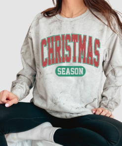 Comfort Colors Color Christmas Season Sweatshirt Unisex Funny Christmas Sweatshirt