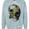 Comfort Colors Colorblast Christmas Skull Sweatshirt