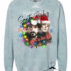 Comfort Colors Colorblast Christmas Sweatshirt Love Like Western