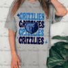 Comfort Colors Grizzlies Stacked Retro Shirt