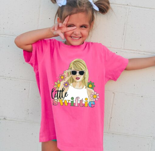 Comfort Colors Little Swiftie Shirt  Youth and Adult Sizes Christmas Present